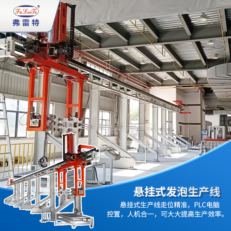 自助售賣柜軌道式發(fā)泡生產(chǎn)線