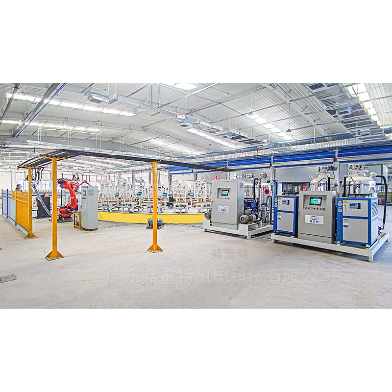 轉盤發(fā)泡生產線